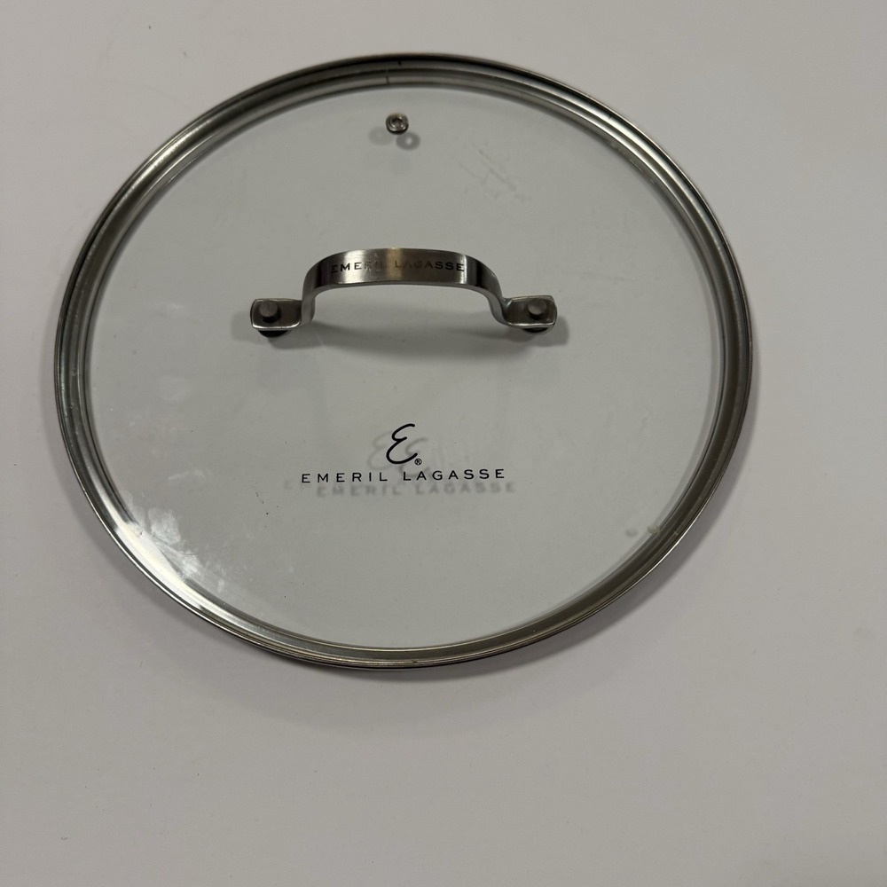 Emeril Lagasse 10.5 Inch Tempered Glass Replacement Lid Stainless Steel Handle